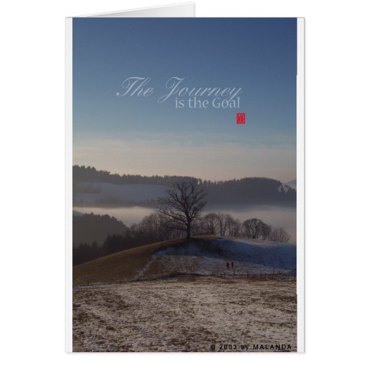 The Journey is the Goal Cards (Front)