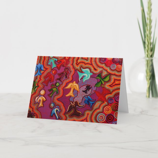 "The Journey" note card by CatherineHayesArt (Front)