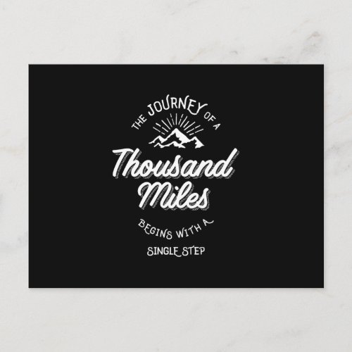 The Journey of a Thousand Miles Begins With a Sing Postcard