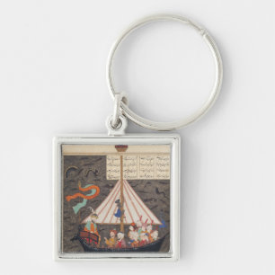 The Journey of Alexander the Great Keychain