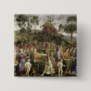 The Journey of Moses, c.1481-83 Pinback Button