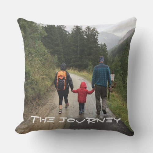 the journey outdoor pillow