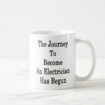 The Journey To Become An Electrician Has Begun Coffee Mug at Zazzle