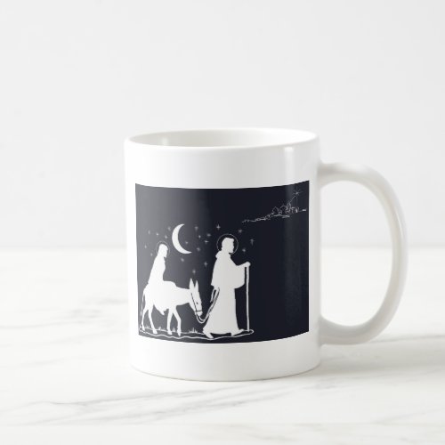 The Journey To Bethlehem Coffee Mug