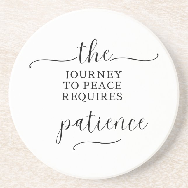 The Journey to Peace Coaster (Front)