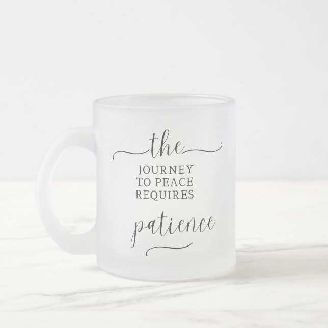 The Journey to Peace Mug (Left)