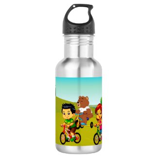 The Journey to Sleepy Town Stainless Steel Water Bottle