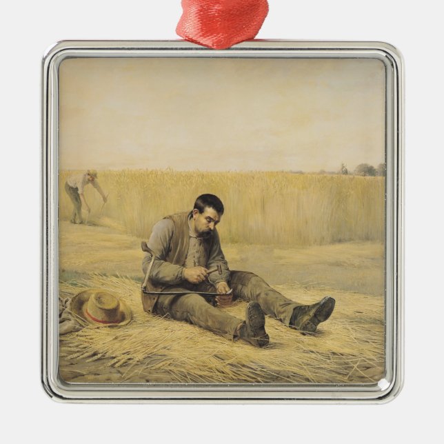 The Journeyman Metal Ornament (Front)