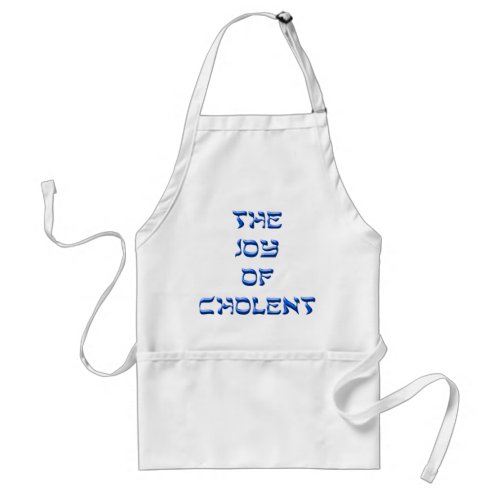 The Joy of Cholent Adult Apron