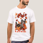 The Joy Of Fall Leaves Shirt at Zazzle