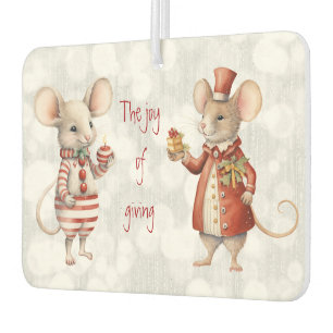 The Joy of Giving Christmas Mice Air Freshener