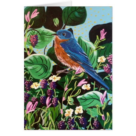 The Joy of Jam Bluebird Cards (Front)