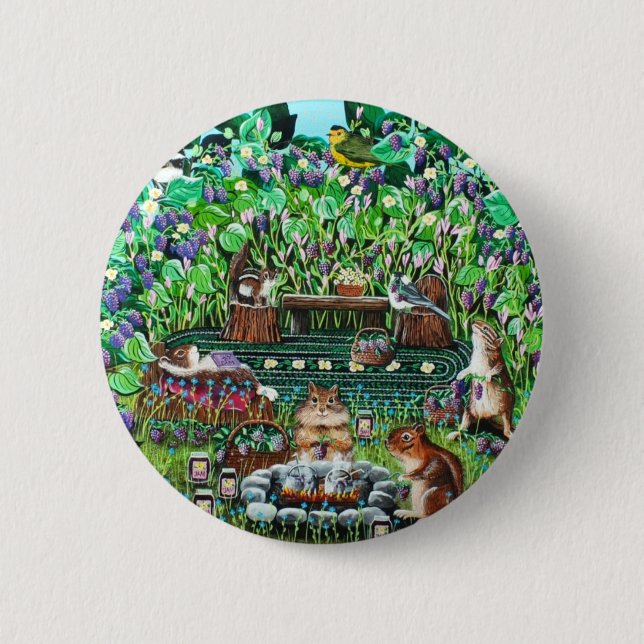 The Joy of Jam Pinback Button (Front)
