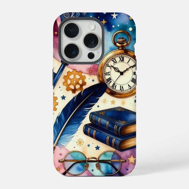 The Joy Of Reading Iphone Case (Back)