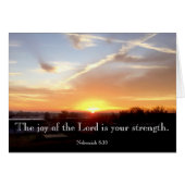 The Joy of the Lord is your strength. (Front Horizontal)
