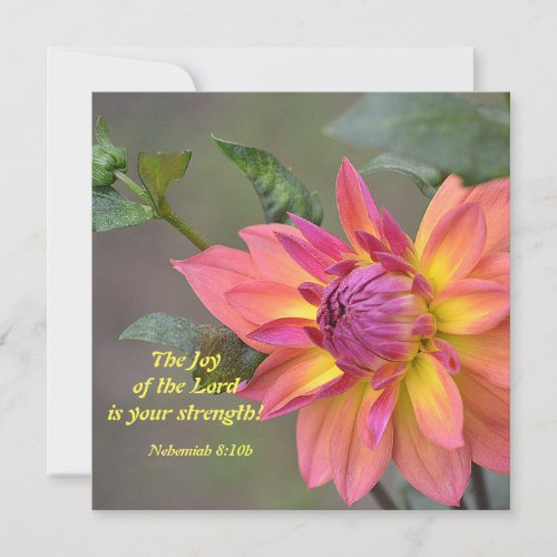 The Joy of the Lord Is Your Strength Card