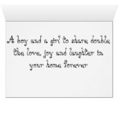 THE JOY OF TWIN GIRL/BOY DOUBLES EVERYTHING (Inside Horizontal (Bottom))