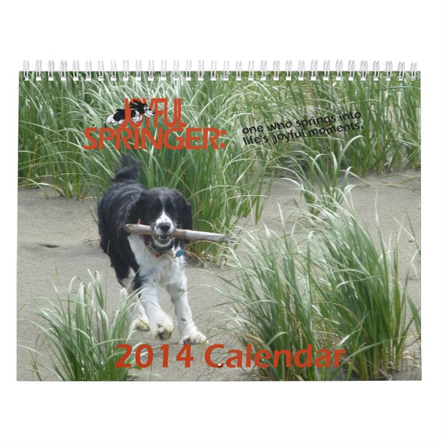 The Joyful Springer 2014 Calendar (Cover)