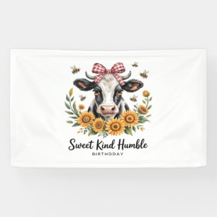 The Joyfull Strawberry Cow Cow love Classic T-Shi Banner