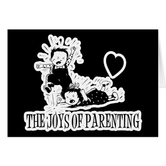 The Joys Of Parenting Cards (Front Horizontal)