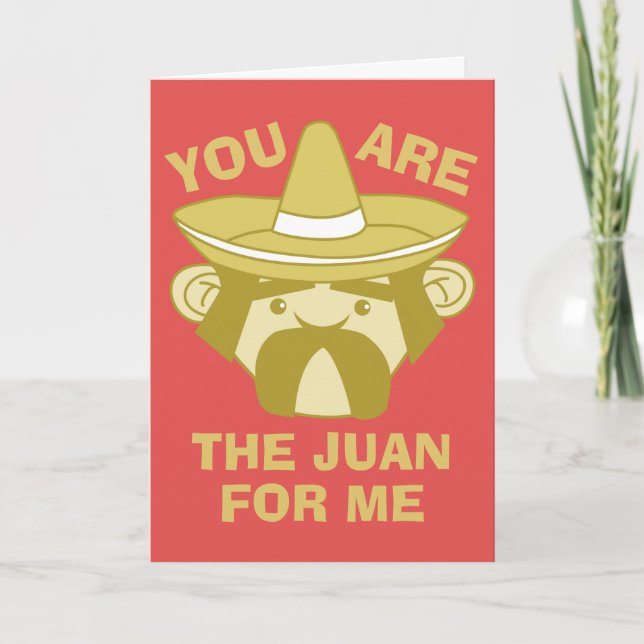 The Juan For Me Holiday Card (Front)