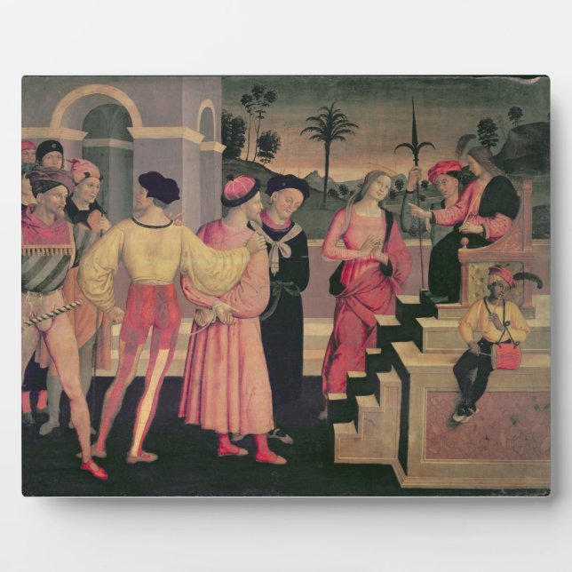 The Judgement of Daniel Plaque (Front)