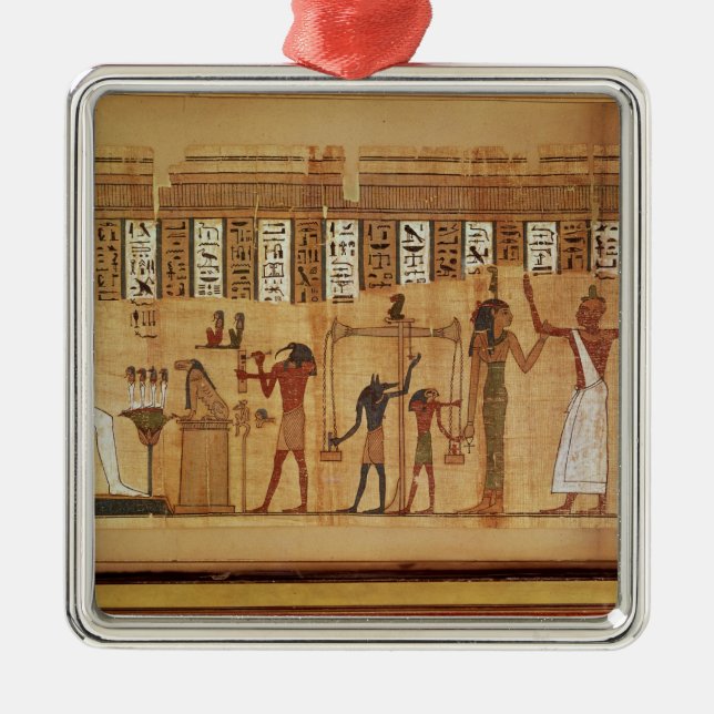 The Judgement of Osiris, detail Metal Ornament (Front)