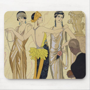 The Judgement of Paris, 1920-30 (pochoir print) Mouse Pad