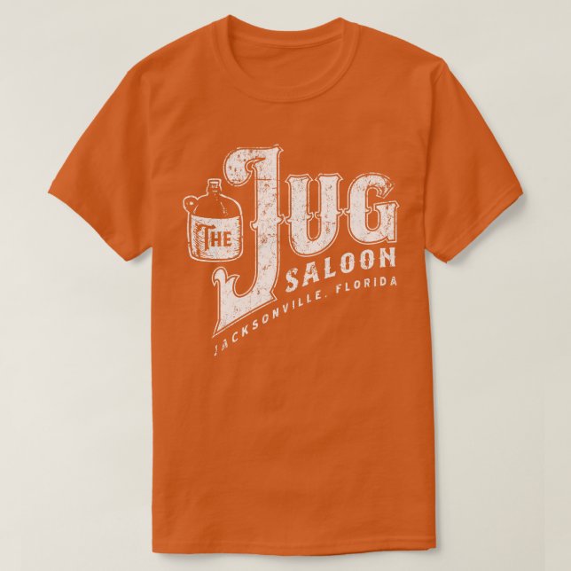 The Jug Saloon T-Shirt (Design Front)