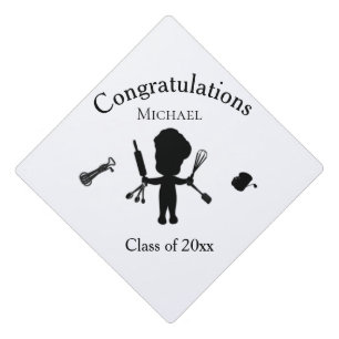 The Juggling Baker Congratulations Graduation Cap Topper