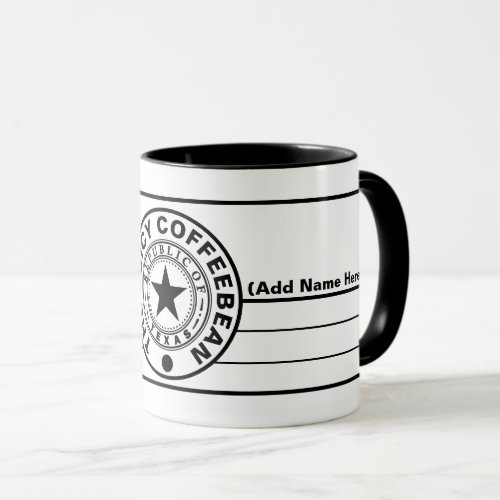 THE_JUICY_COFFEEBEAN tx customizable Mug