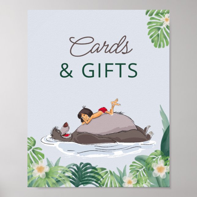 The Jungle Book Baby Birthday Poster (Front)