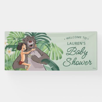 The Jungle Book Baby Shower Banner by TheJungleBook at Zazzle