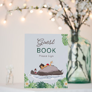 The Jungle Book Baby Shower Guest Book Foam Board