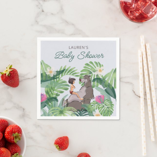 The Jungle Book Baby Shower Napkins (Insitu)