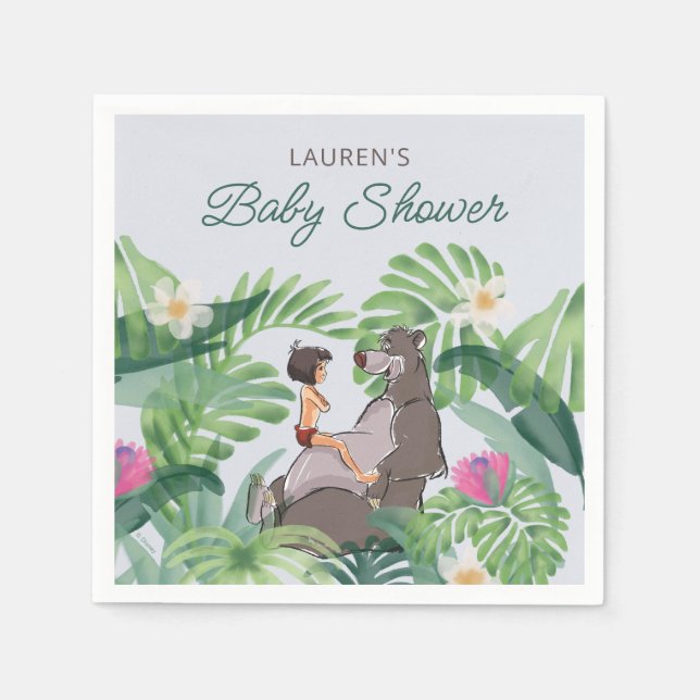The Jungle Book Baby Shower Napkins Zazzle
