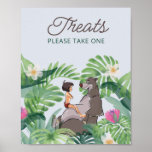 The Jungle Book Baby Shower Take A Treat Poster at Zazzle
