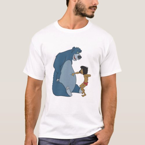 The Jungle Book Baloo and Mowgli Disney T_Shirt