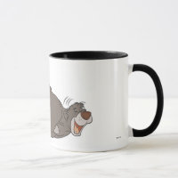 The Jungle Book Baloo laughing on the ground