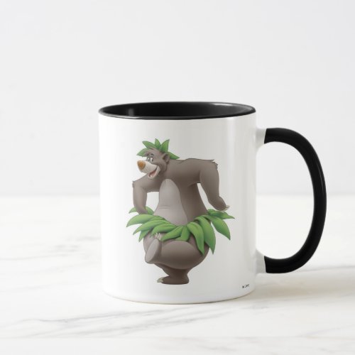 The Jungle Book Baloo with Grass Skirt Disney Mug