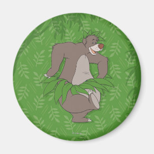 The Jungle Book Baloo with Grass Skirt Magnet