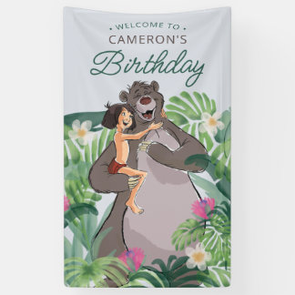 The Jungle Book Birthday Banner