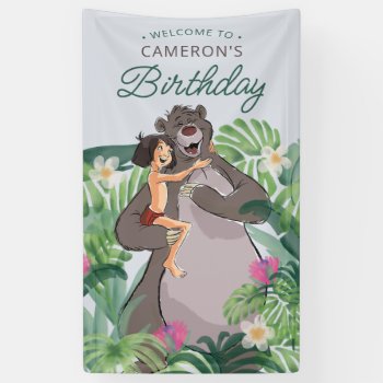 The Jungle Book Birthday Banner by TheJungleBook at Zazzle