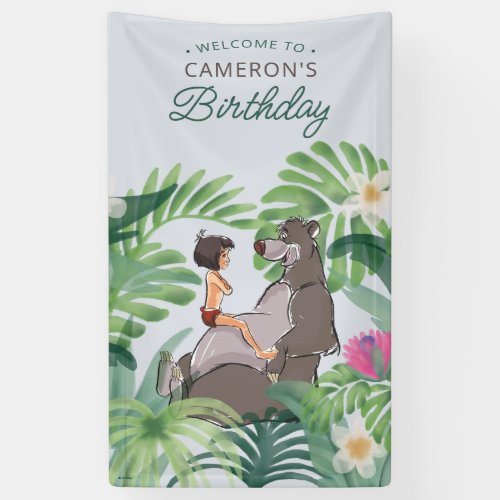 The Jungle Book Birthday Banner