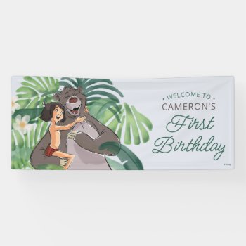 The Jungle Book Birthday Banner by TheJungleBook at Zazzle