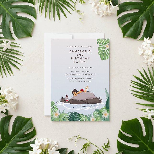The Jungle Book Birthday Invitation (Creator Uploaded)