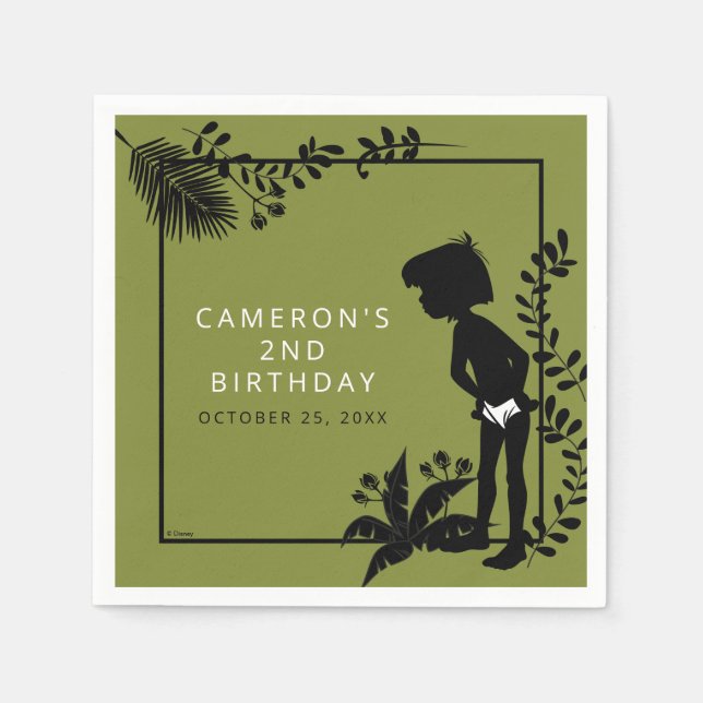 The Jungle Book Birthday Napkins (Front)
