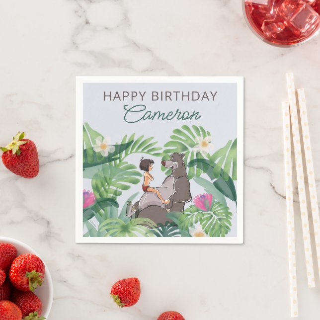 The Jungle Book Birthday Napkins (Insitu)