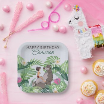 The Jungle Book Birthday Paper Plates by TheJungleBook at Zazzle