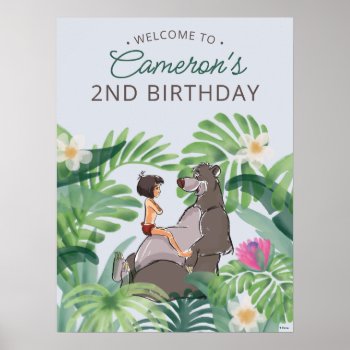 The Jungle Book Birthday Poster by TheJungleBook at Zazzle
